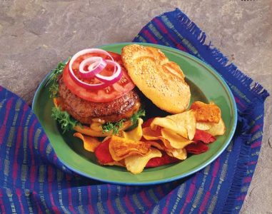 Stuffed Cheeseburgers Recipe Made With Ground Chicken Image